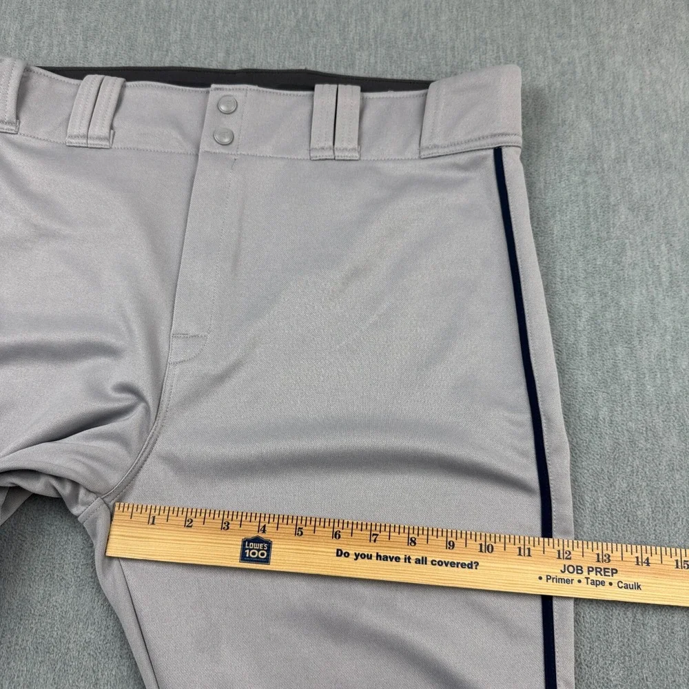 Easton Pants Mens‎ 2XL XXL Gray Baseball Short Knee Length Softball Outdoors